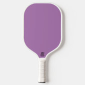 Minimalistisch Modern Monogram Pickleball Schläger (Rückseite)