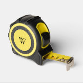 Minimalistisch-Modern-Monogramm-Erstgelb Maßband (Winkel)