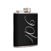 Minimalistisch Modern Montana 406 Schwarz Flachmann (Rechts)