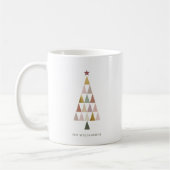 Minimalistisch Modern Scandi Einfaches Weihnachtsb Kaffeetasse (Links)