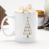 Minimalistisch Modern Scandi Einfaches Weihnachtsb Kaffeetasse