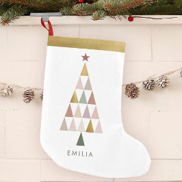 Minimalistisch Modern Scandi Einfaches Weihnachtsb Kleiner Weihnachtsstrumpf