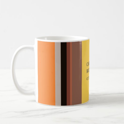 Minimalistisch modern Schlicht Kaffeetasse (Links)