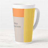 Minimalistisch modern Schlicht Milchtasse (Rechte Ecke)