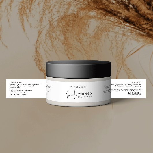 Minimalistisch Modern Sugar Scrub Lotion 4 OZ 120g