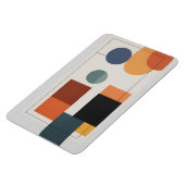 Minimalistisch Moderne Abstrakte Geometrie Magnet (Linke Seite)