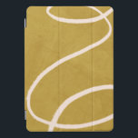 Minimalistisch Moderne Abstrakte Kunst in Gelb Gol iPad Pro Cover<br><div class="desc">Dieses einzigartige iPad Gehäuse besticht durch ein minimalistisches modernes abstraktes Kunstdesign in goldenem Gelb.</div>