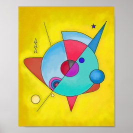 Minimalistisch Moderne Abstrakte Kunst Nr. 5 Poster