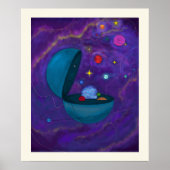 Minimalistisch Moderne Abstrakte Kunst Nr. 6 Poster (Vorne)