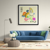 Minimalistisch Moderne Abstrakte Kunst Poster