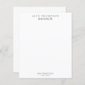 Minimalistisch Moderne Berufliche Business Station (Vorne/Hinten)