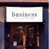 Minimalistisch Moderne Elegante, einfache Geschäft Banner