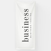 Minimalistisch Moderne Elegante, einfache Geschäft Banner (Vertikal)