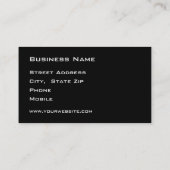 Minimalistisch-moderne Gradientlinien Visitenkarte (Rückseite)