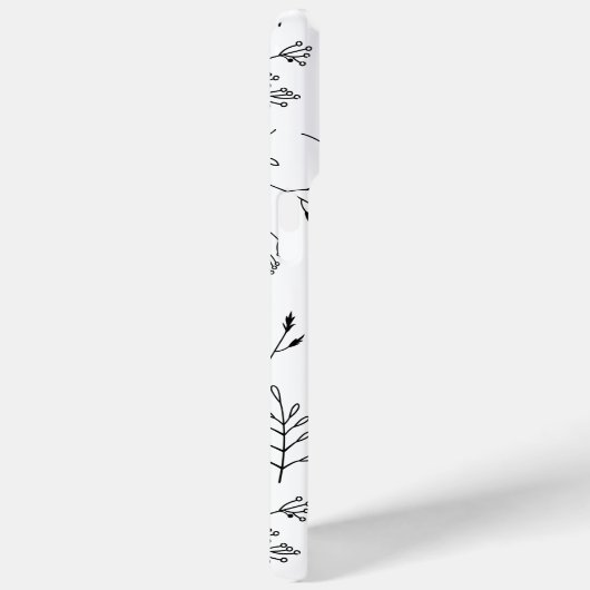 Minimalistisch Moderne moderne botanische Einfache Case-Mate iPhone Hülle (Rückseite / Rechts)