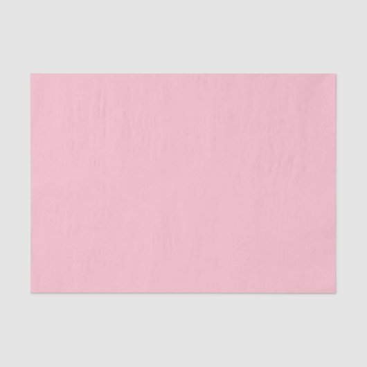 Minimalistisch Moderne rosa Farbe Seidenpapier (Vorderseite)