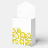 Minimalistisch Moderne Sonnenblume Minimaler Indiv Geschenkschachtel (Geöffnet)