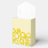 Minimalistisch Moderne Sonnenblume Minimaler Indiv Geschenkschachtel (Geöffnet)