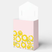 Minimalistisch Moderne Sonnenblume Minimaler Indiv Geschenkschachtel (Geöffnet)