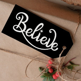 Minimalistisch Moderne stilvolle Personalisierte W Geschenkanhänger