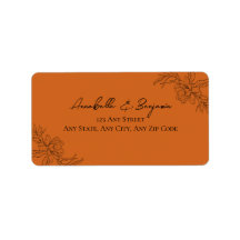 Minimalistisch Moderne Terracotta Florenz Hochzeit