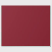 Minimalistisch Moderner Abstrakter Maroon Geschenkpapier (Flach)