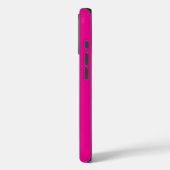 Minimalistisch moderner Monogramm Anfangsname heiß Case-Mate iPhone Hülle (Rückseite / Links)