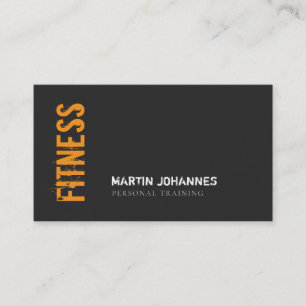 Minimalistisch Moderner Personal Trainer für Schli Visitenkarte
