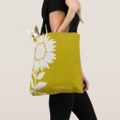 Minimalistisch Moderner Sonnenblumen-Individuelle Tasche (Von Nahem)