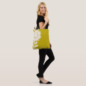 Minimalistisch Moderner Sonnenblumen-Individuelle Tasche (Am Model)