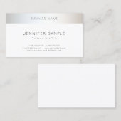 Minimalistisch Modernes Berufliches Design Elegant Visitenkarte (Vorne/Hinten)