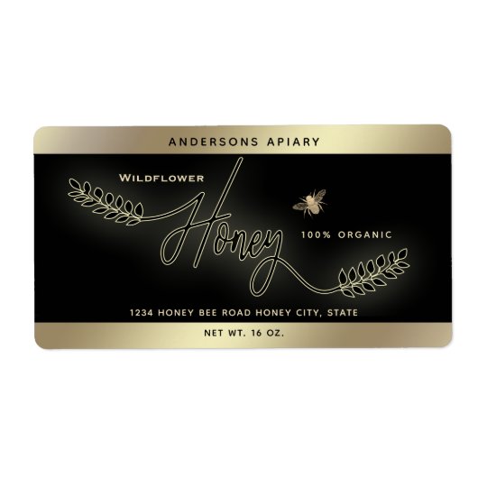 Minimalistisch Modernes Bienenfutter (Vorne)