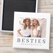 Minimalistisch Modernes Chic Best Friends BESTE FR Magnet