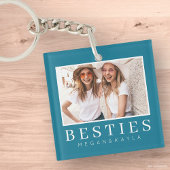 Minimalistisch Modernes Chic Best Friends BESTE FR Schlüsselanhänger