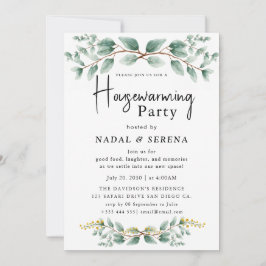 Minimalistisch Modernes elegantes Party zur Housew Einladung