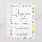 Minimalistisch Modernes elegantes Party zur Housew Einladung (Vorderseite)