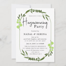 Minimalistisch Modernes elegantes Party zur Housew Einladung