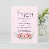 Minimalistisch Modernes elegantes Party zur Housew Einladung (Stehend Vorderseite)