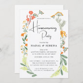 Minimalistisch Modernes elegantes Party zur Housew Einladung (Vorne/Hinten)