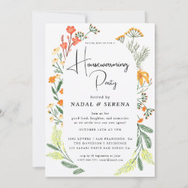 Minimalistisch Modernes elegantes Party zur Housew Einladung