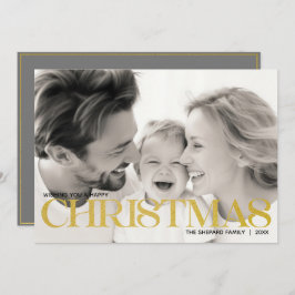 Minimalistisch Modernes Foto für Weihnachten