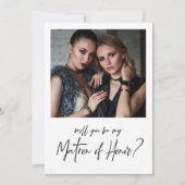 Minimalistisch Modernes Foto - Honorarvortrag Einladung (Vorderseite)