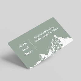 Minimalistisch Modernes Gebirge