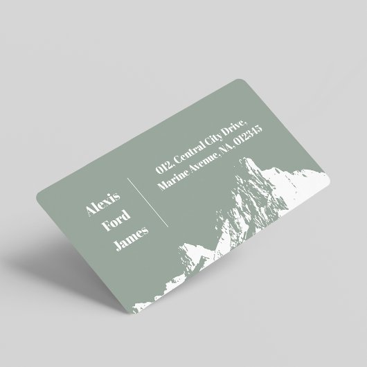 Minimalistisch Modernes Gebirge