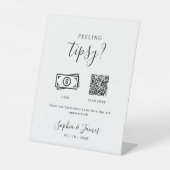 Minimalistisch Modernes Gefühl Tipsy Schilf Tipp B Sockelschild (Vorderseite)