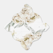 Minimalistisch Modernes Weißes Peonie-Gebirge Geschenkschachtel (Ungefaltet)