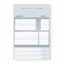 Minimalistisch-Monatsschrift-Bill-Tracker-Sticker 