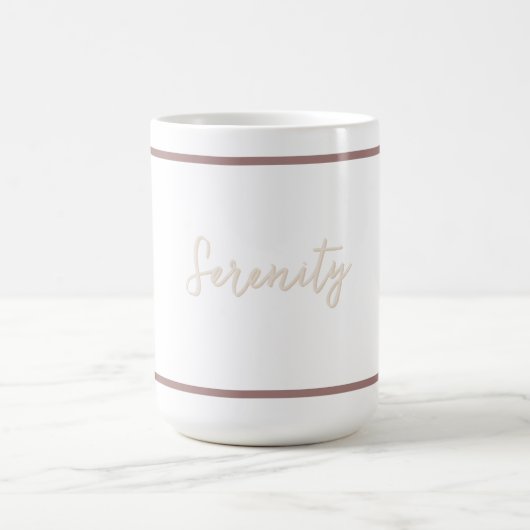 Minimalistisch Mutity Kaffeetasse (Mittel)