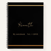 Minimalistisch Notizblock (Vorderseite)