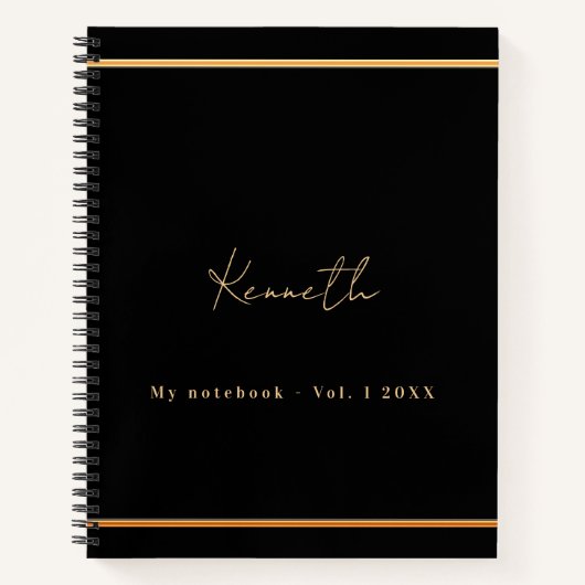 Minimalistisch Notizblock (Vorderseite)